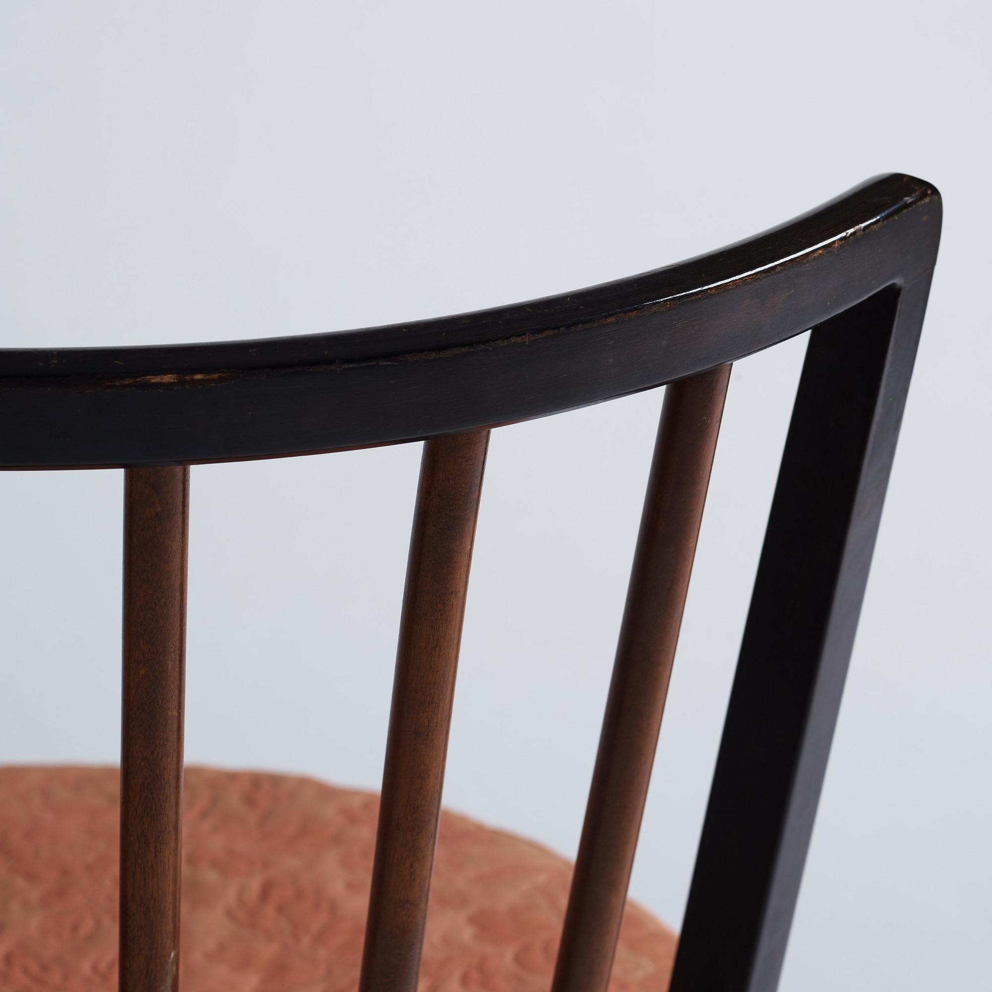 Axel Einar Hjorth, a "Bridge" chair, Nordiska Kompaniet, Sweden 1932.