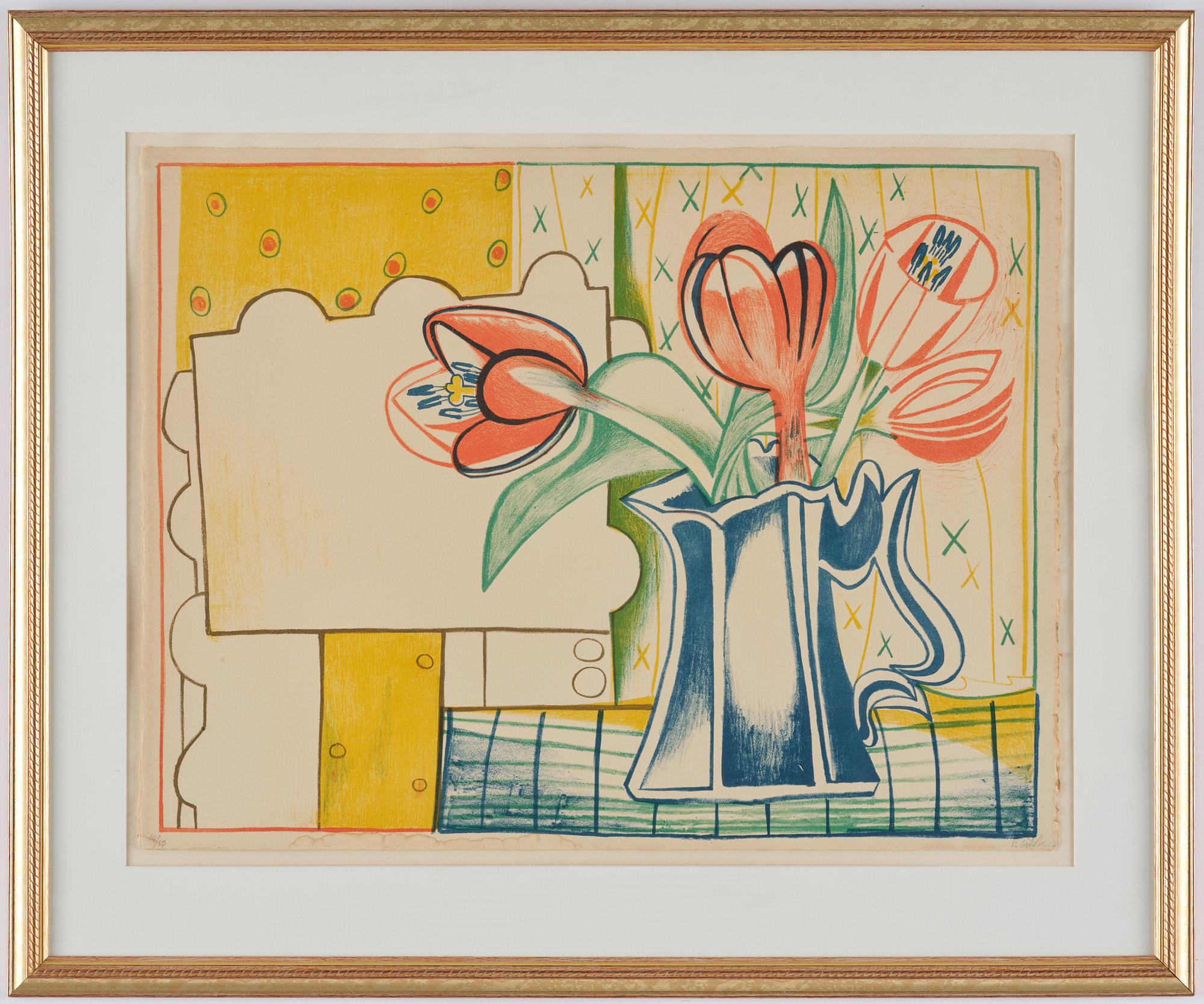 François Gilot, "Les Tulipes".