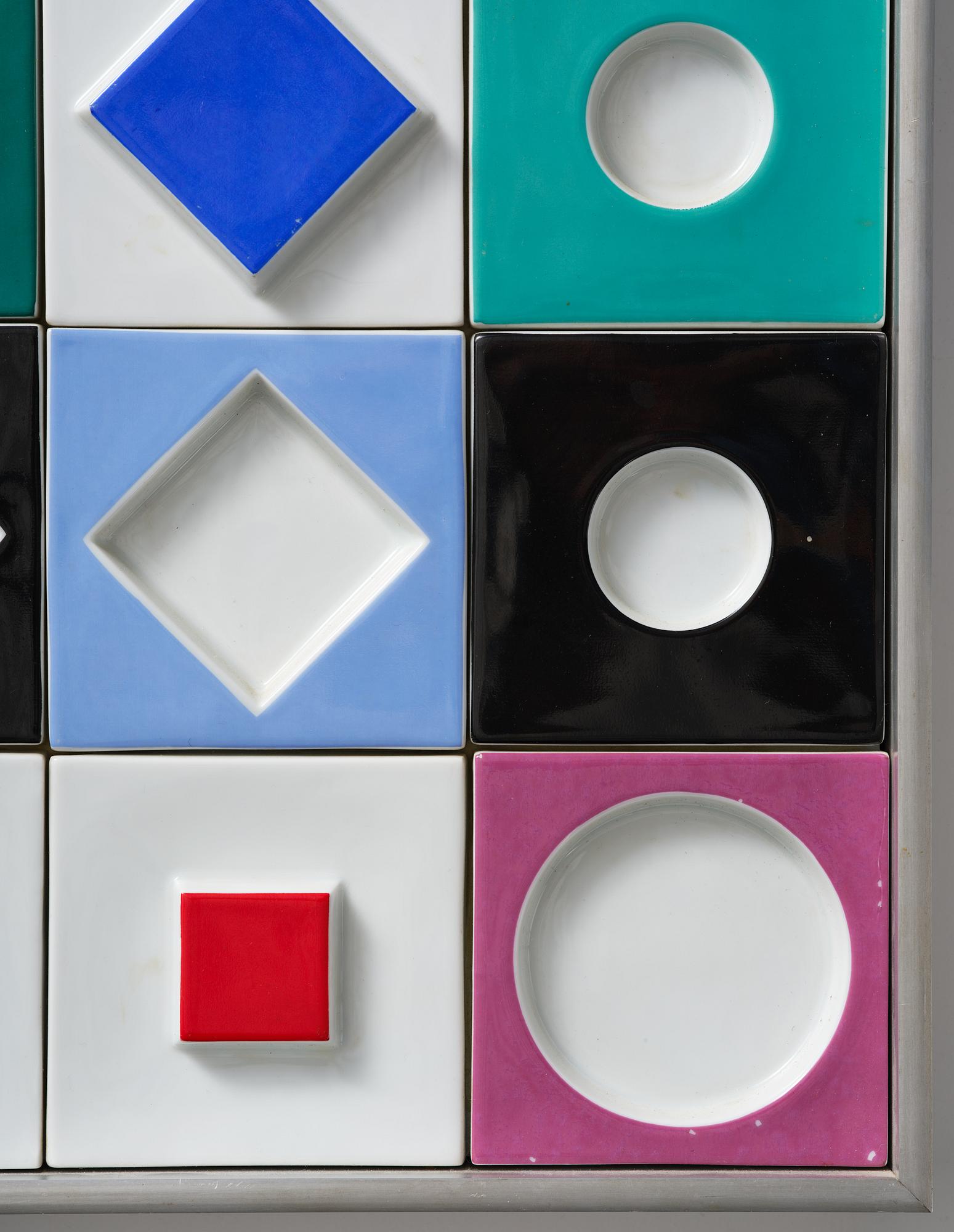 Victor Vasarely, relief, Rosenthal Studio Linie, Tyskland.