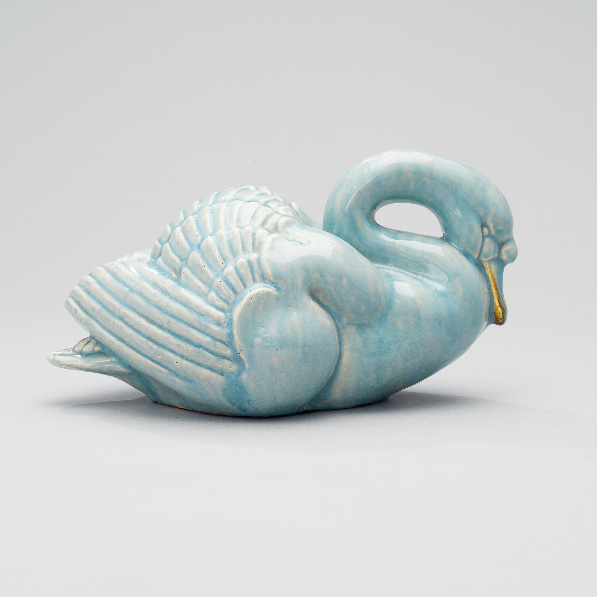 JOSEF MANUEL, A CERAMIC SCULPTURE, signed JM and dated -47.