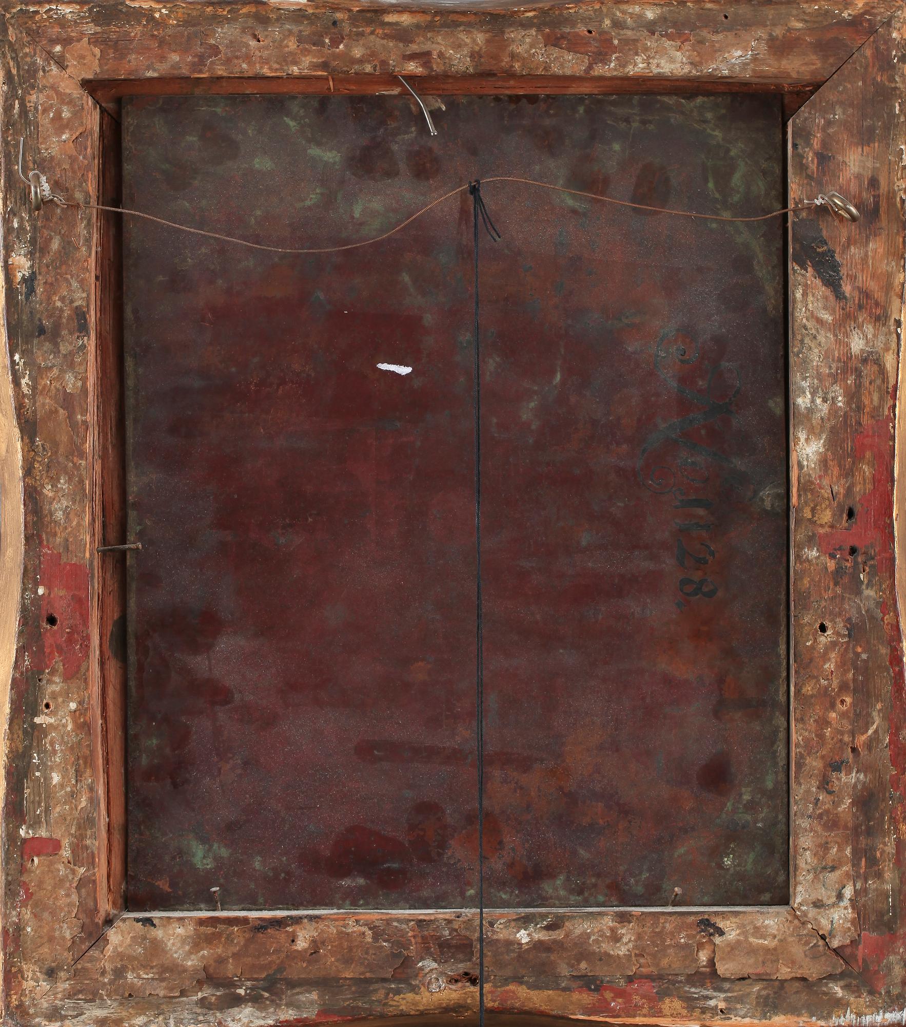 OKÄND KONSTNÄR, olja på plåt, 1700-tal.