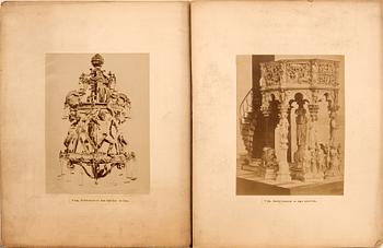 Fotografer 14 st sent 1800-tal Italien.