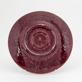Wilhelm Kåge, a stoneware 'Argenta' dish, Gustavsberg.