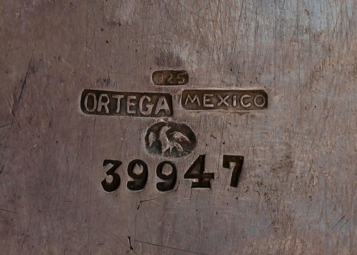 FAT, sterlingsilver, Ortega, Mexico. Vikt ca  3462 g.