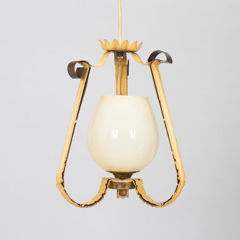 Lisa Johansson-Pape, taklampa, Orno, 1940-tal.