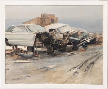 Ulf Wahlberg, 'Sollentuna Bilskrot'.