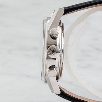 HEUER, Carrera (T SWISS), "Second Execution", chronograph, wristwatch, 36 mm,