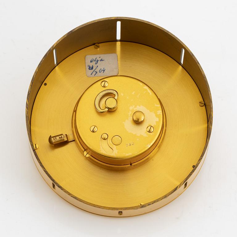 Jaeger-LeCoultre, table clock, 95 mm.