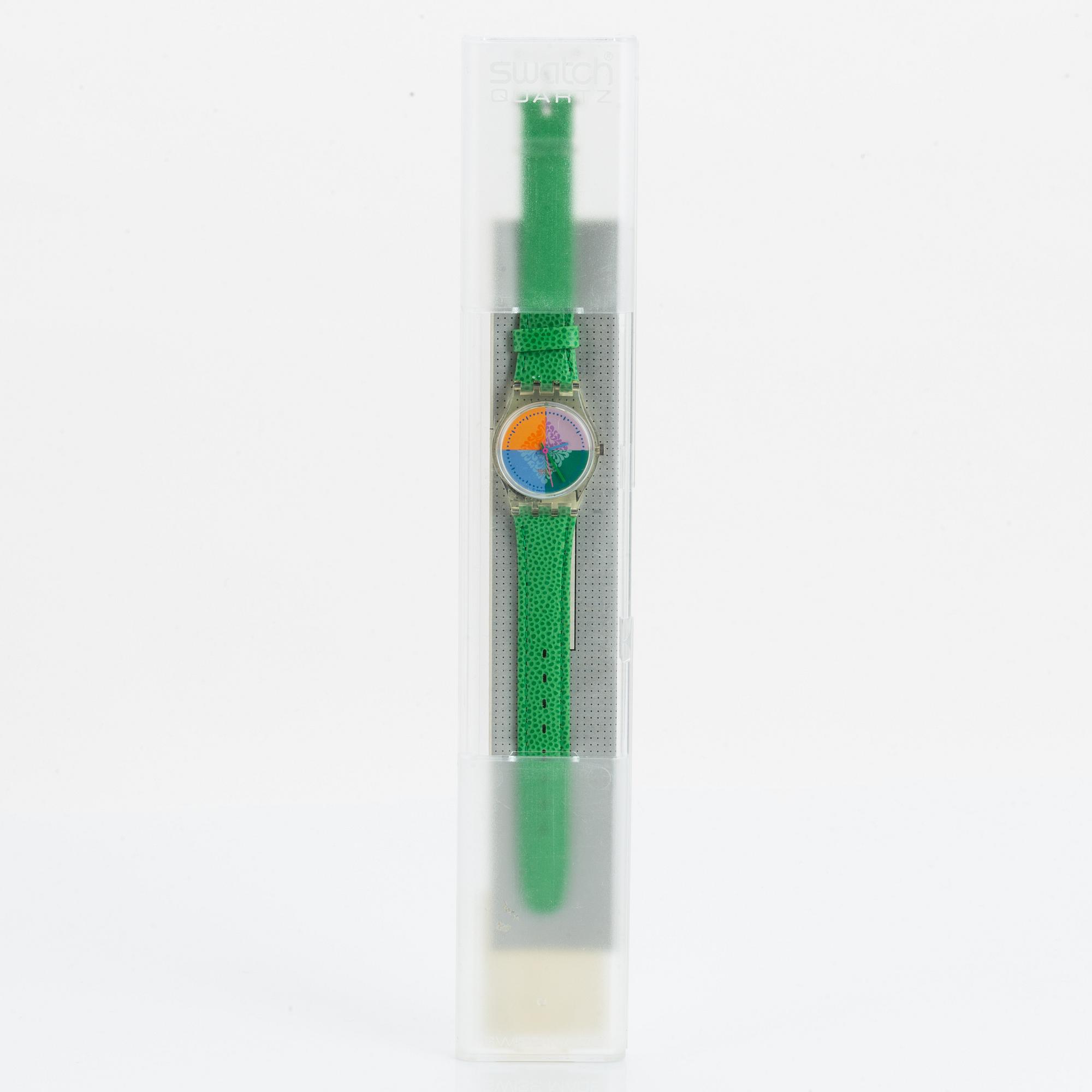 Swatch, Piastrella, wristwatch, 34 mm.