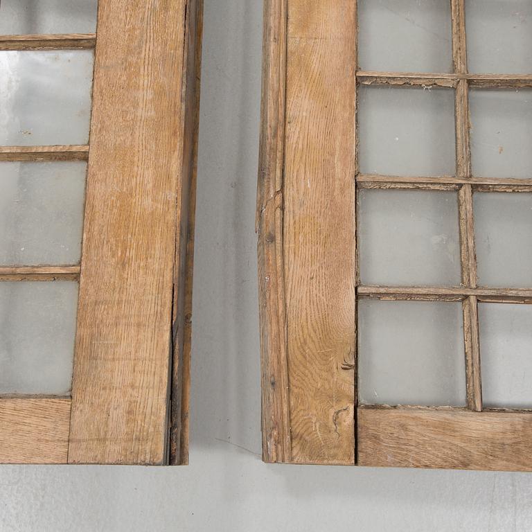 A pair of doors from around the turn of the century 1900.