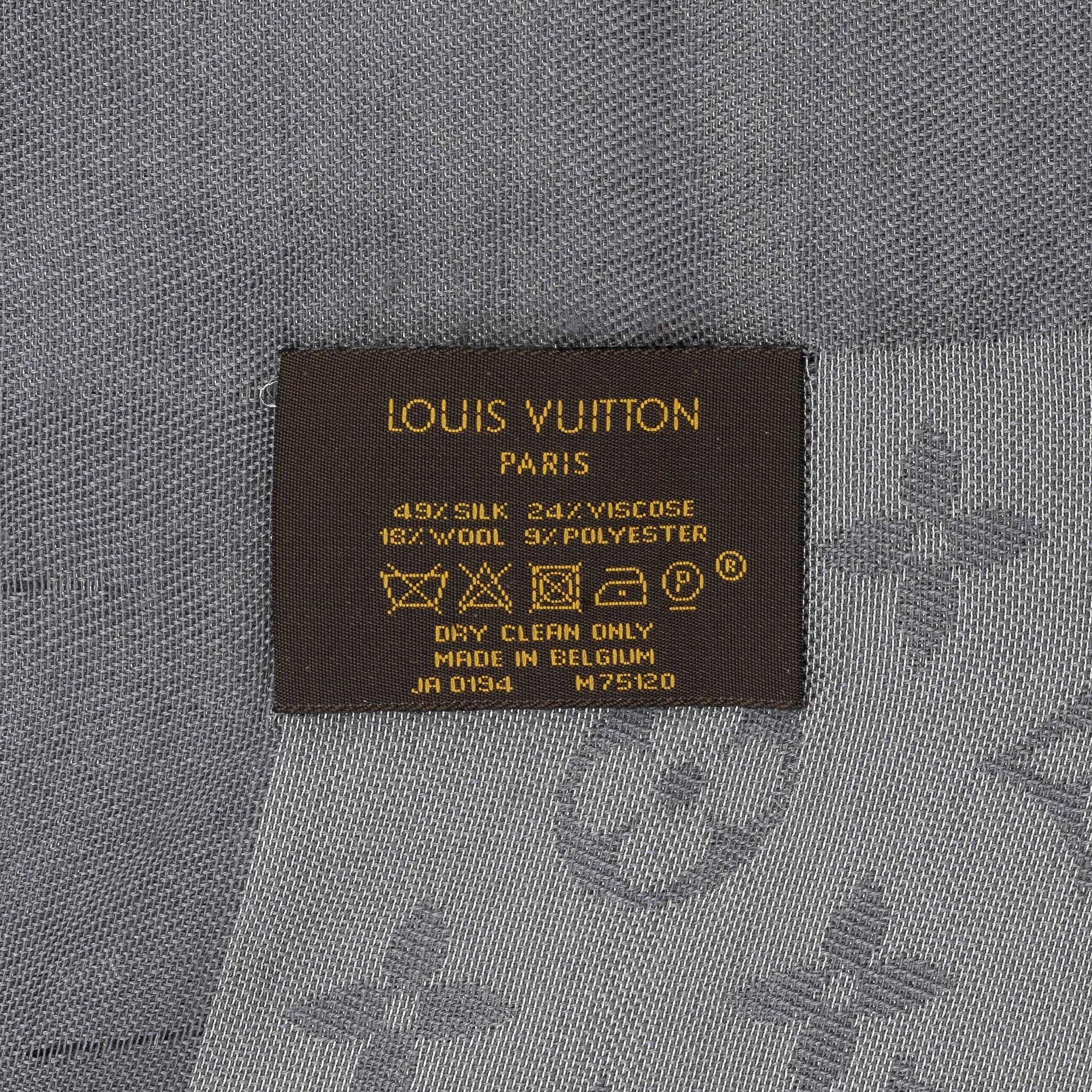 Louis Vuitton, sjal, "Monogram Shine Shawl".
