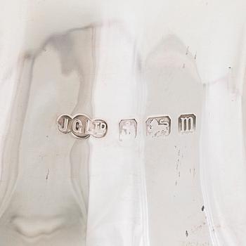 Te- och kaffeservis, 4 dlr, sterlingsilver, Joseph Gloster Ltd, Birmingham 1911, 1919 och 1922.