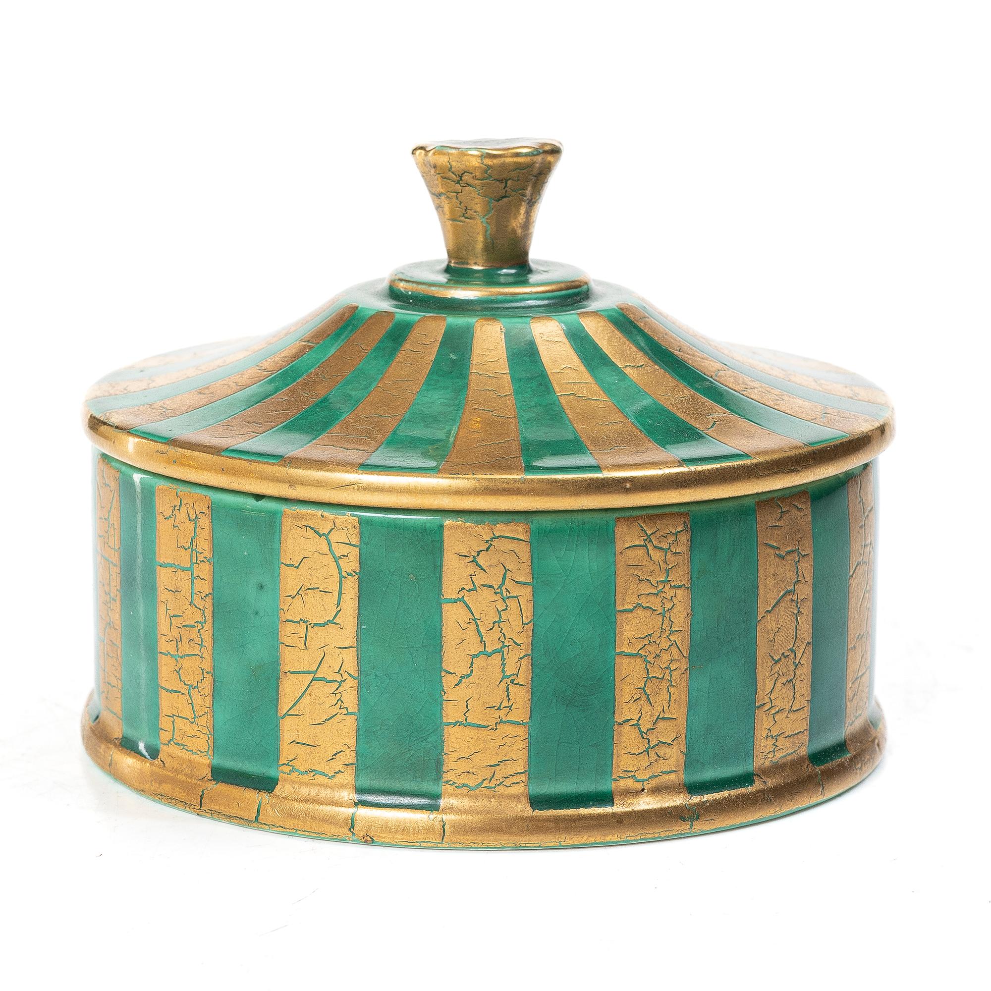 Wilhelm Kåge, keramik, 4 delar, Gustavsberg, 1927-29.