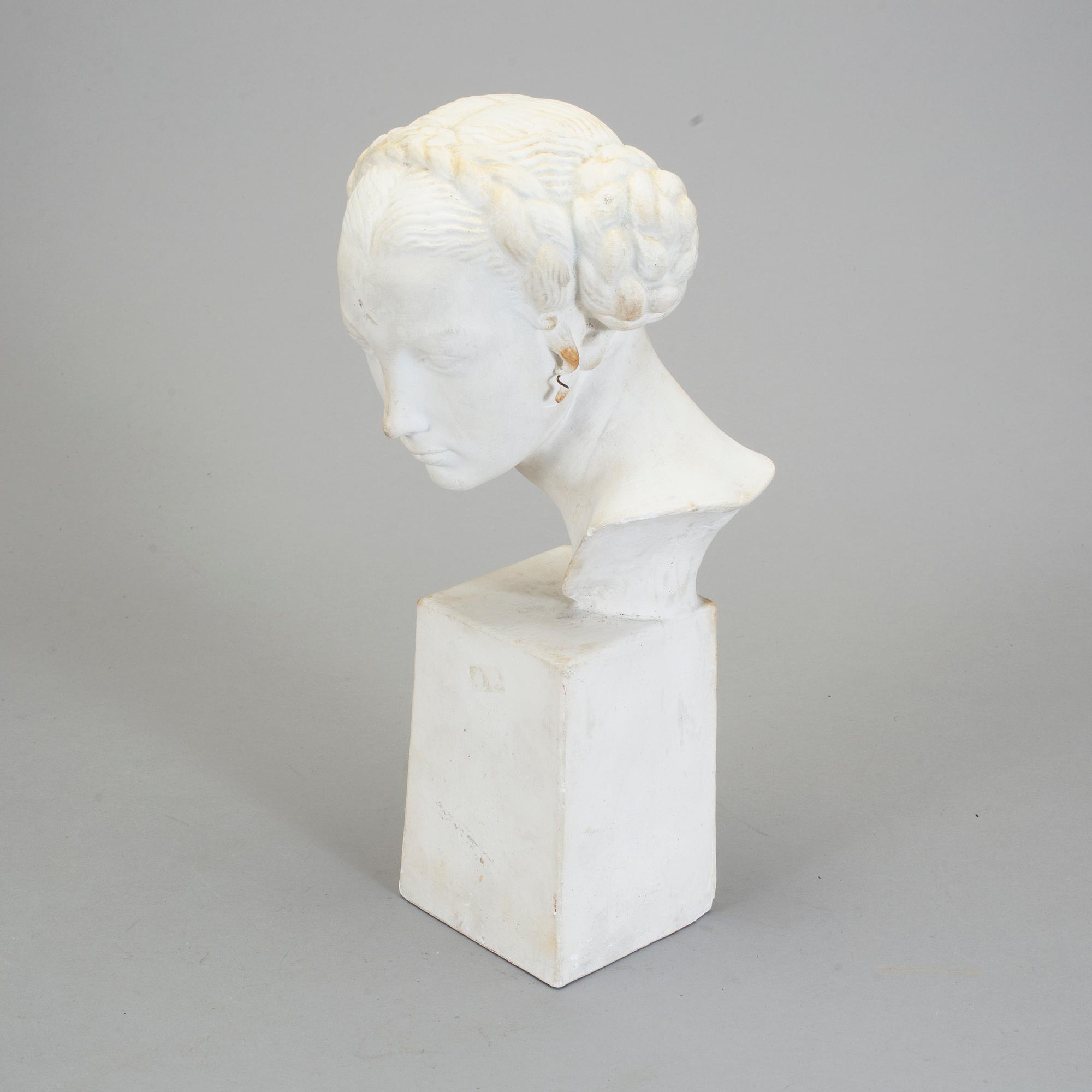 TORE STRINDBERG, skulptur, gips, signerad.