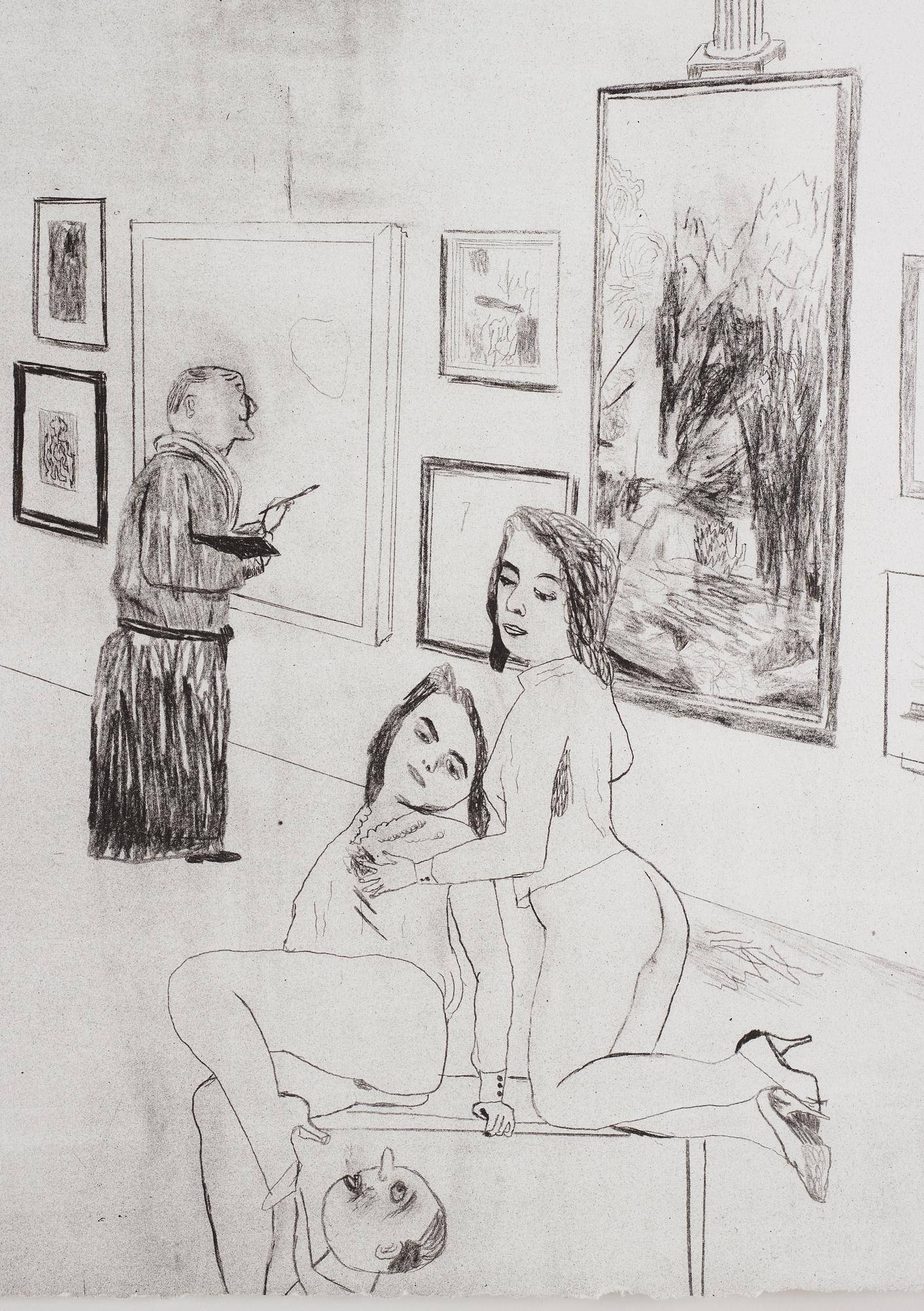 Jockum Nordström, lithograph, 1999, signed 11/140.