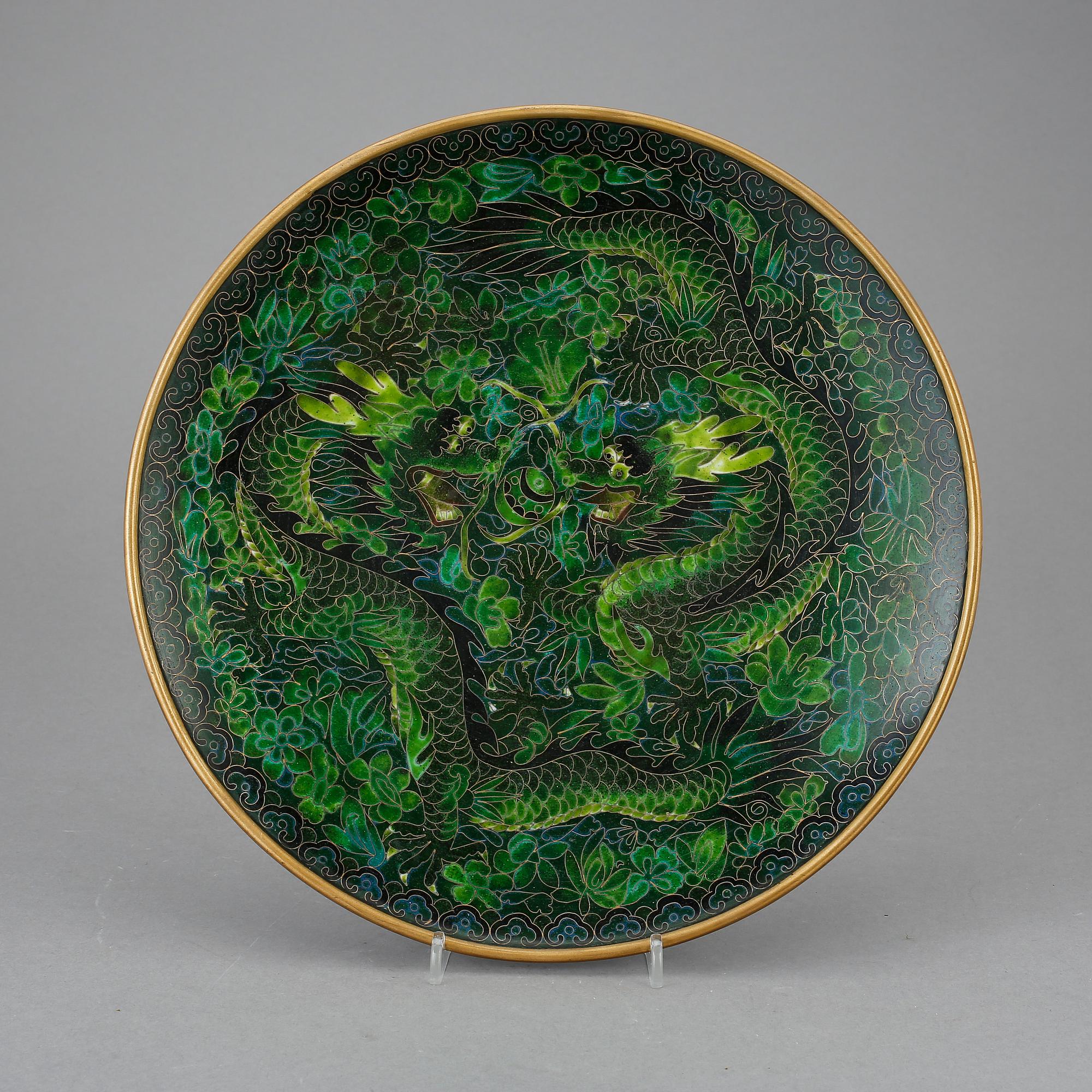 FAT, cloisonne, Kina 1900-tal.