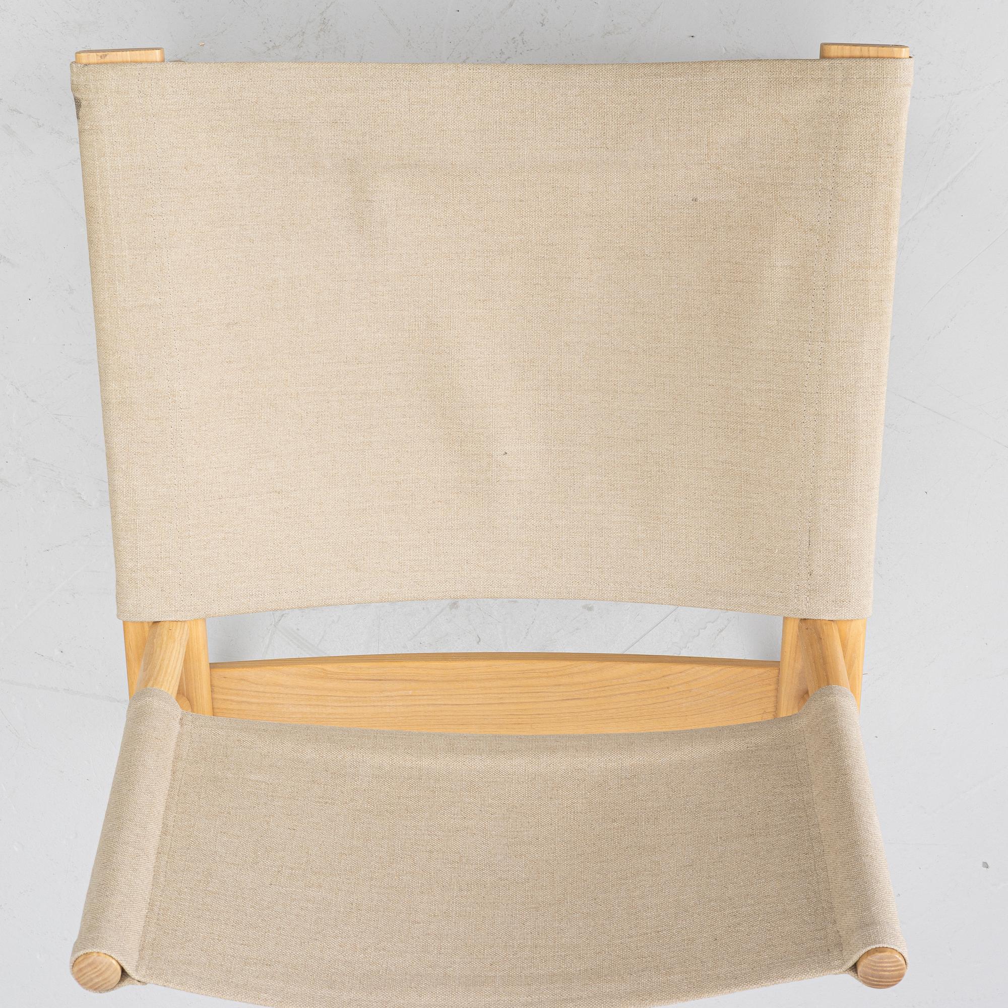 Jasper Morrison & Wataru Kumano, fåtölj med fotpall, "December Chair" Nikari, Finland.