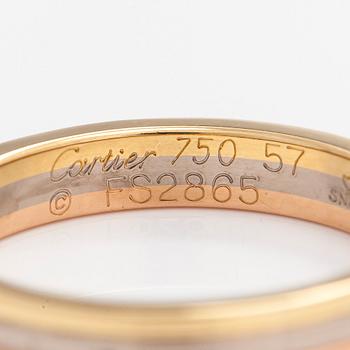 Cartier, ring, "Vendôme Louis Cartier", 18K trefärgsguld.