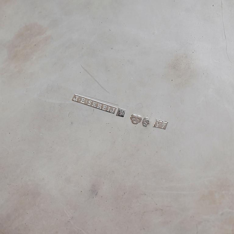 SKÅL, silver, J.E. Skreij, Falun 1925. Vikt ca 193 gram.