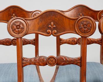 STOLAR 5+1, senempire, omkring 1800-talets mitt.