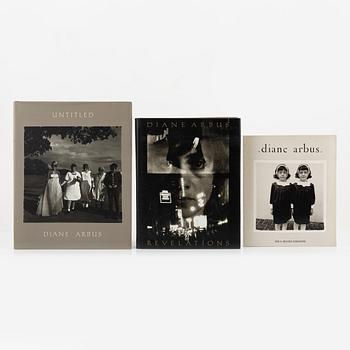Diane Arbus, Three photobooks.