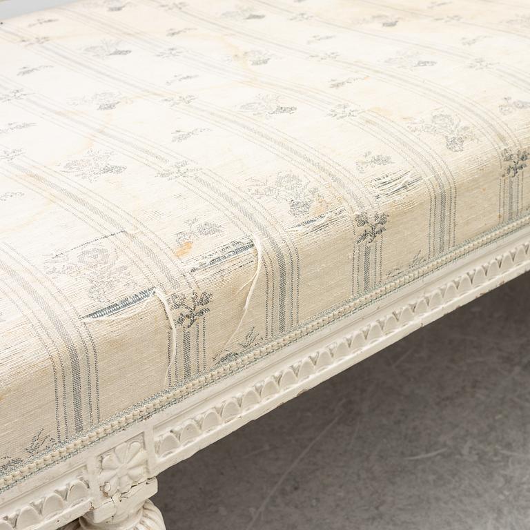 Soffa, Gustaviansk, 1700-talets slut.