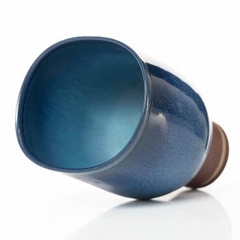 Wilhelm Kåge, a 'Farsta' stoneware vase, Gustavsbergs stduio 1958.