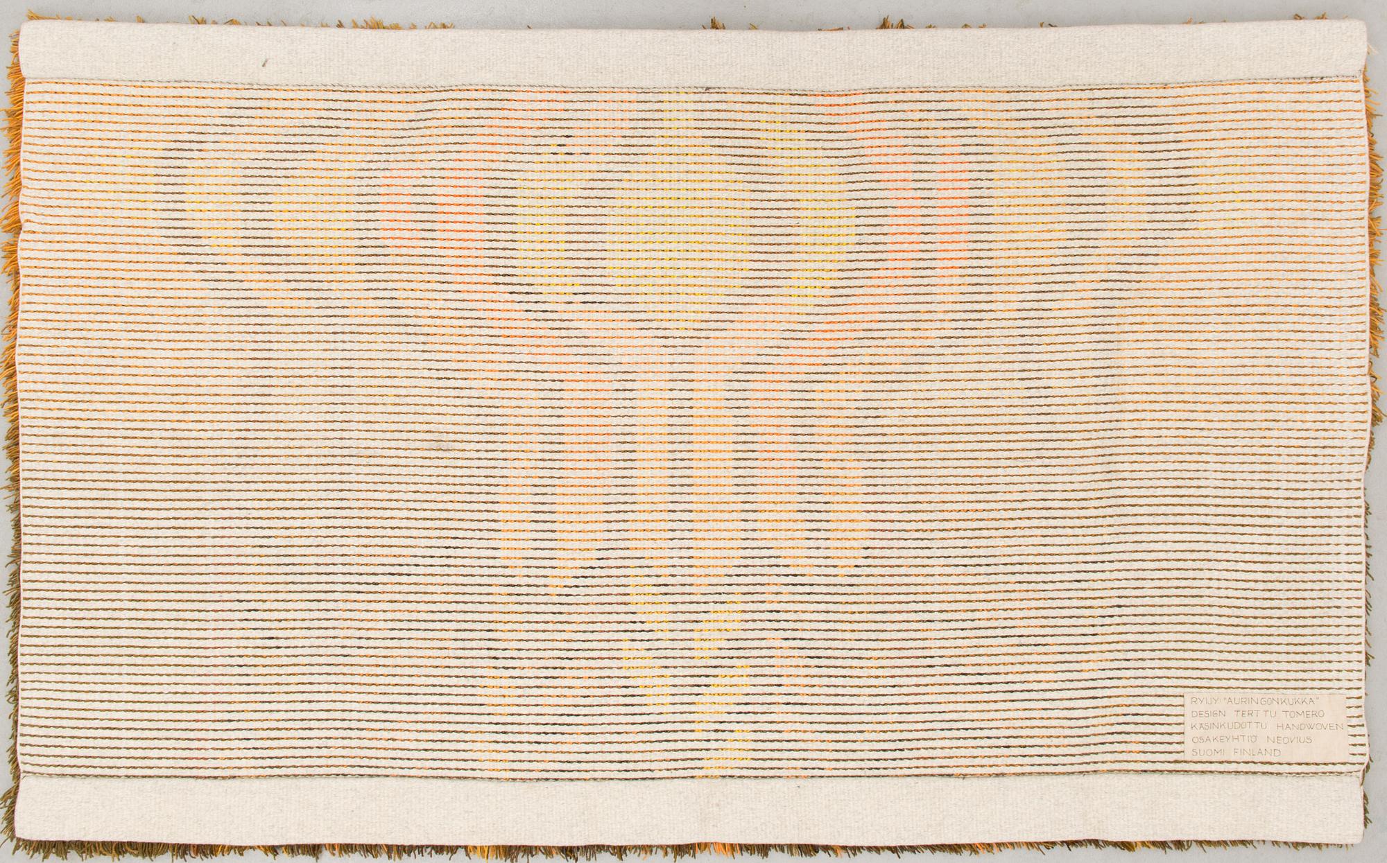 TERTTU TOMERO, RYIJY, Neovius oy. Noin 92x153 cm.