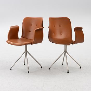 Bent Hansen, six 'Primum' armchairs, Denmark.