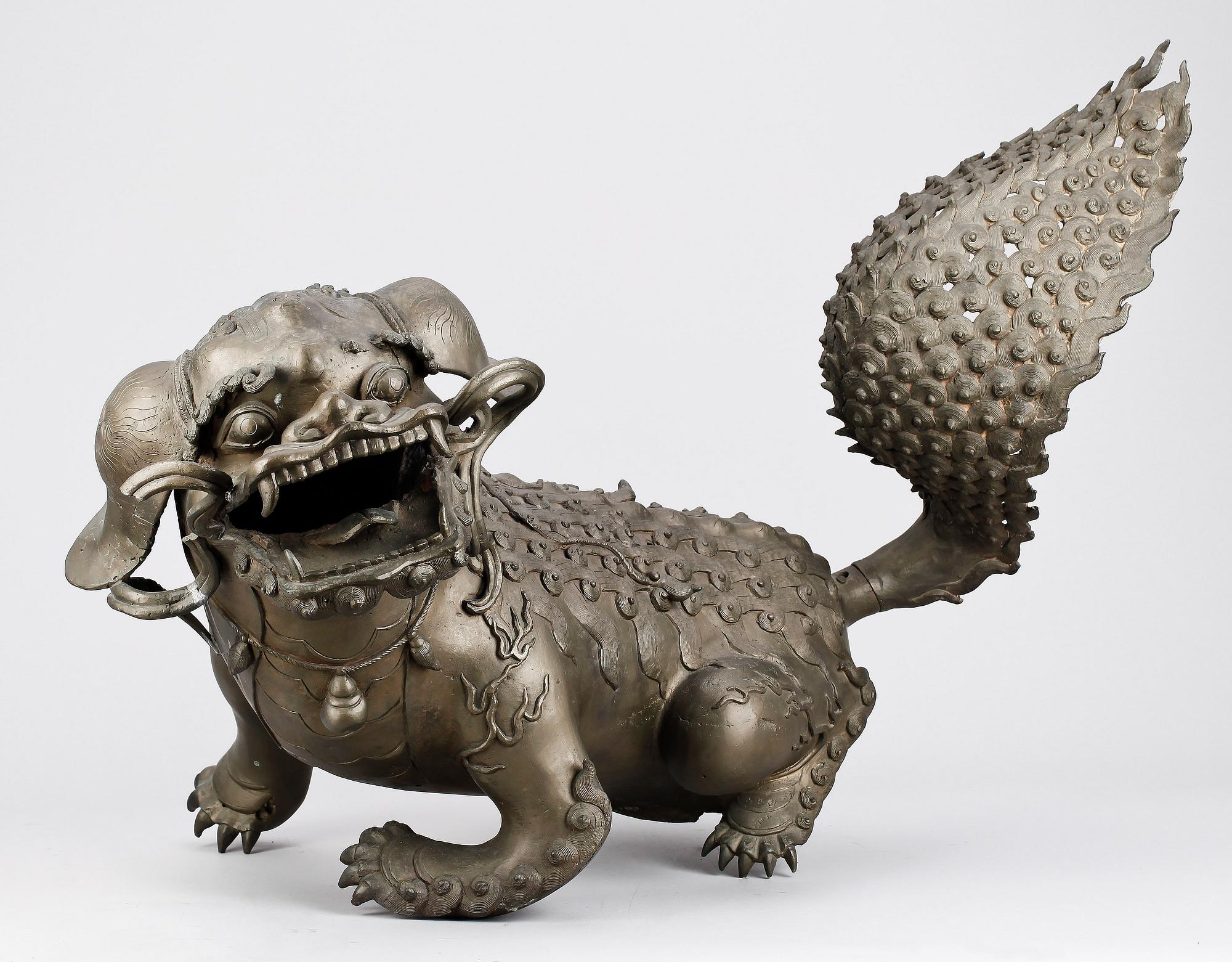 SKULPTUR, metall, 1900-talets slut.