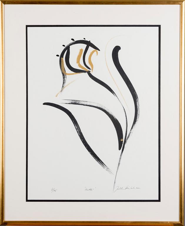JUKKA RINTALA, serigrafi, signerad, daterad 2001 och numrerad 8/75.