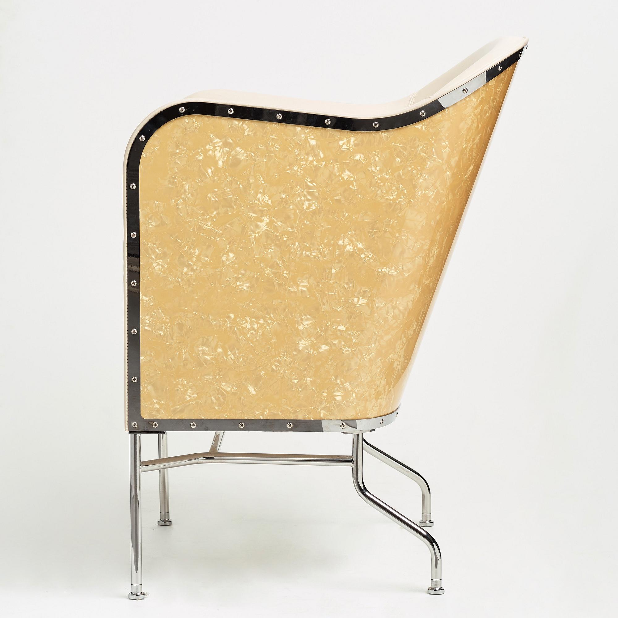 Mats Theselius, a '"Star" easy chair for Källemo, Värnamo, Sweden, post 2009.