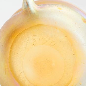Louis Comfort Tiffany, saltkar, ett par, signerade LCT 9823, USA 1900-talets början.