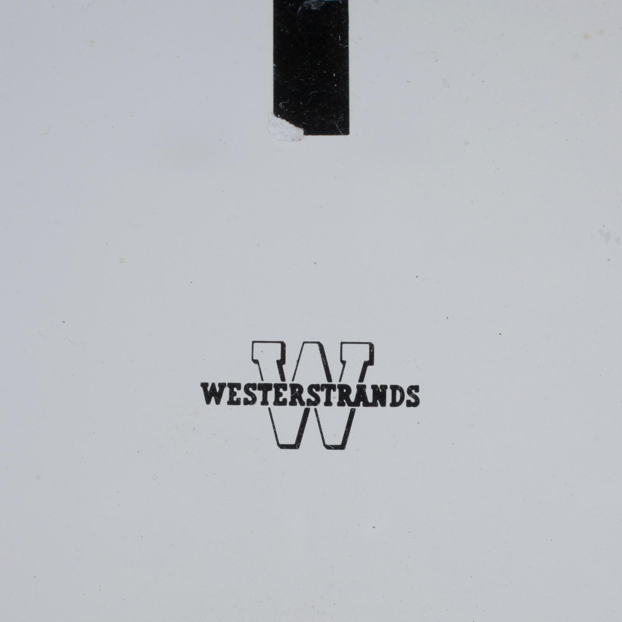 VÄGGUR, 2 st, Westerstrands, 1900-talets mitt.