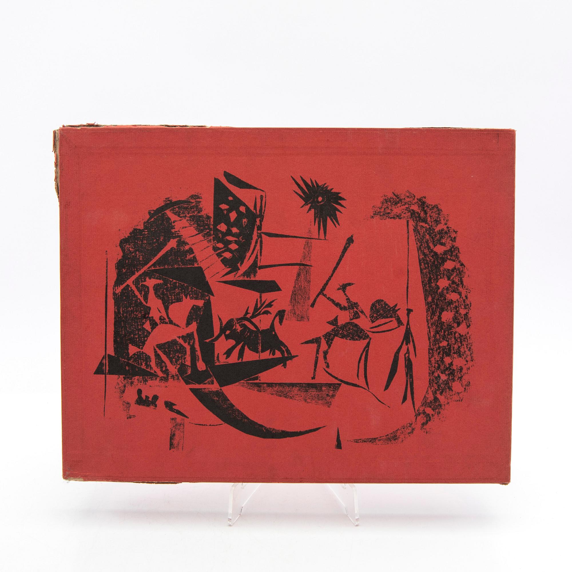 Pablo Picasso, Book, "Toreros", with four lithographs, André Seuret, Monte Carlo, 1961.