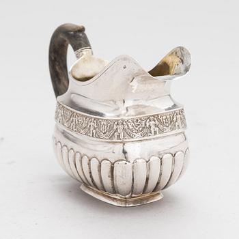 A Russian silver cream jug, Moscow 1830s. Unidentifies master.