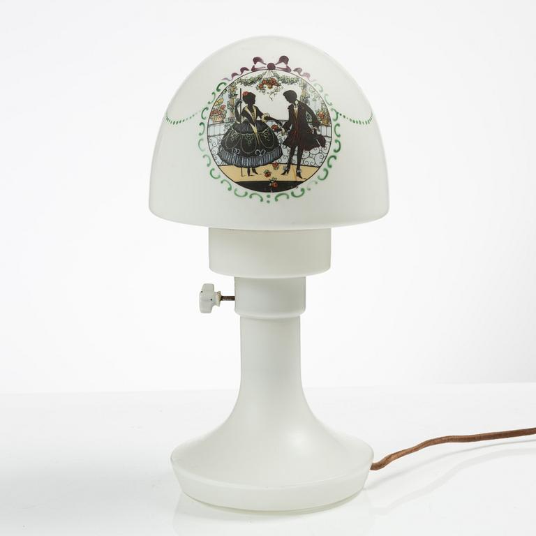 Bordslampa, 1900-talets första hälft.