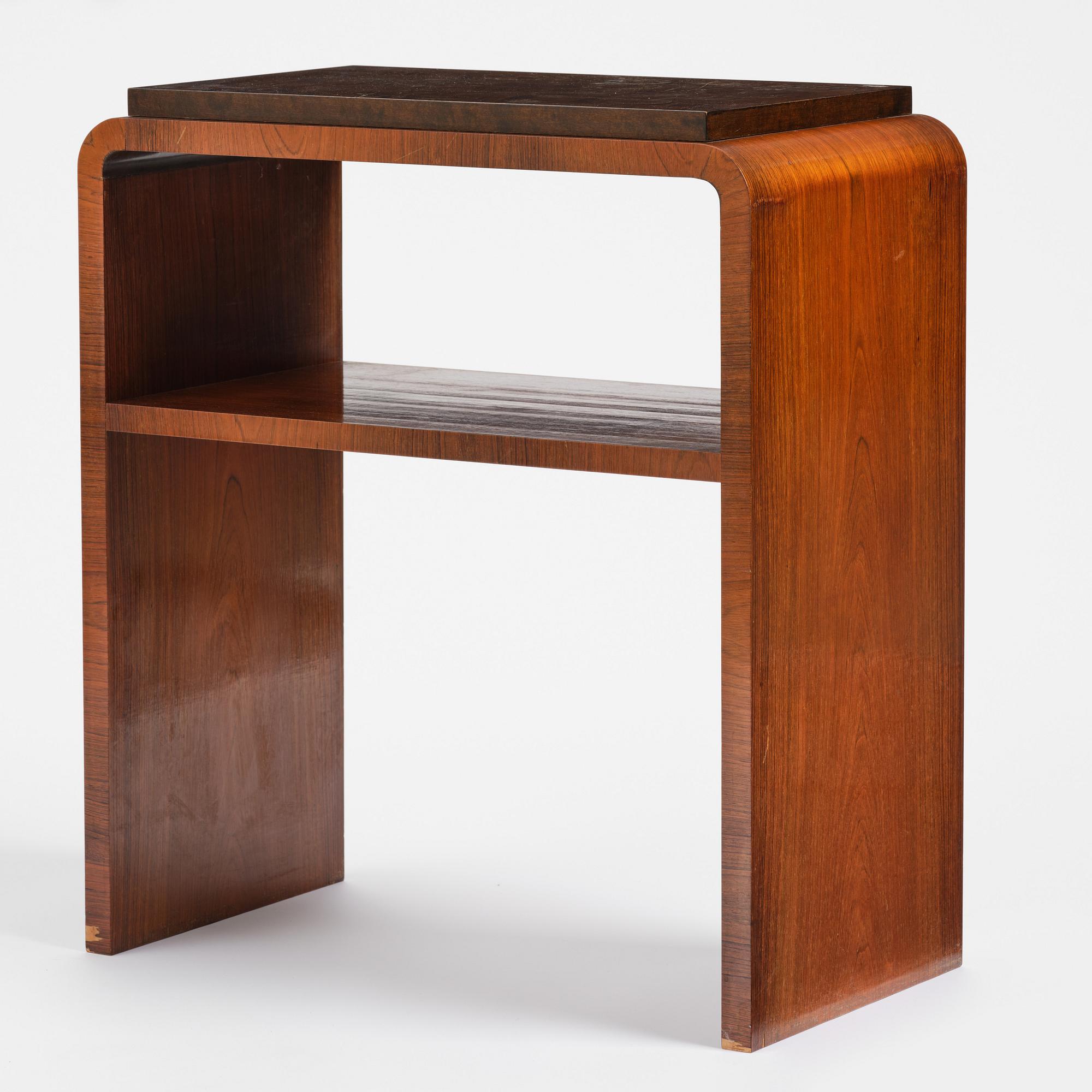 Sidobord, 1930-tal.