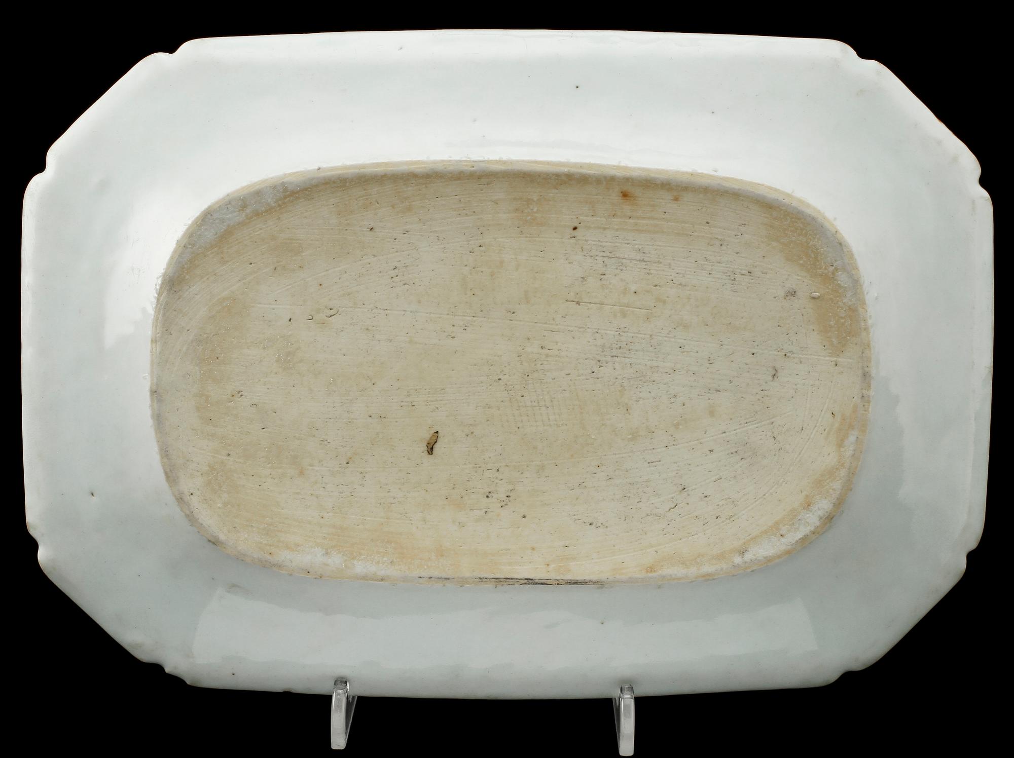 PARTI PORSLIN, 3 delar, Kina, delvis 1700-tal.