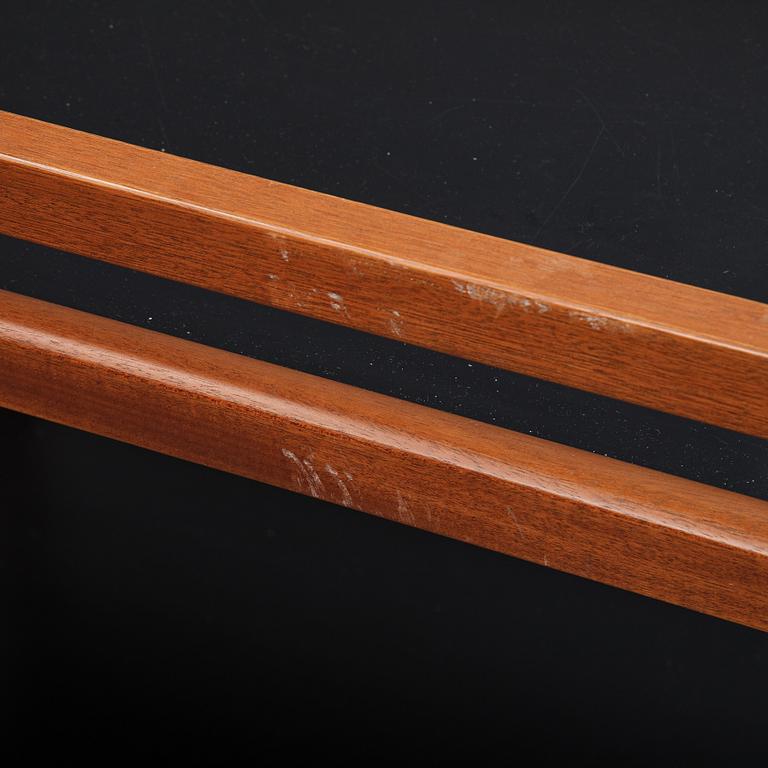 Børge Mogensen, a model '5370' teak and laminate trolley from Frederica Stolefabrik, Denmark.