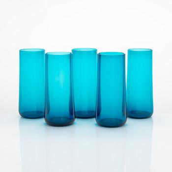 Nanny Still, a 6-piece 'Harlequin' glassware for Riihimäen Lasi Oy.