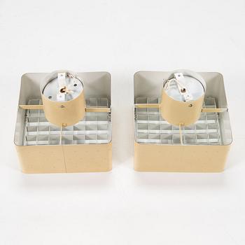A pair of ceiling lights, model AA59 Itsu, mid 20th century.