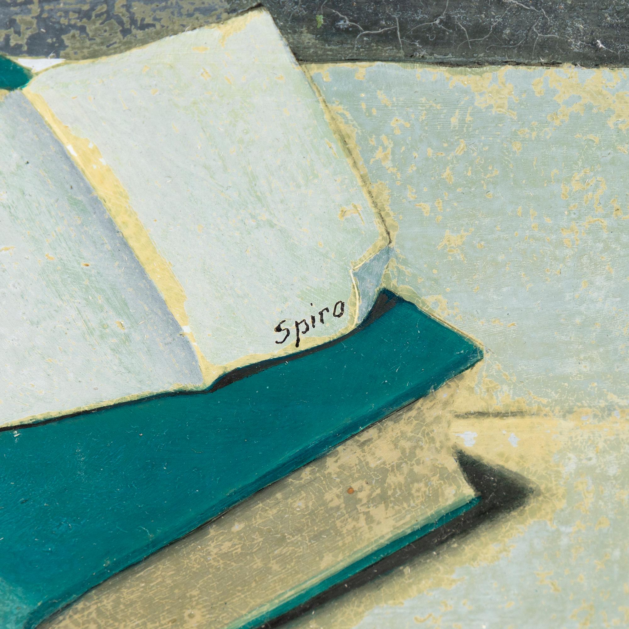 Georges Spiro, Stilleben med tulpaner.