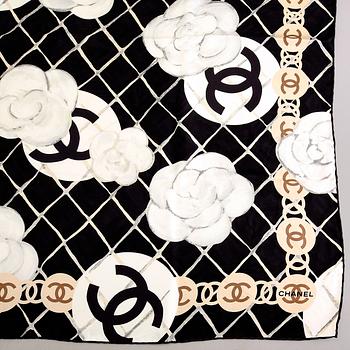 A Chanel silk scarf 2017.