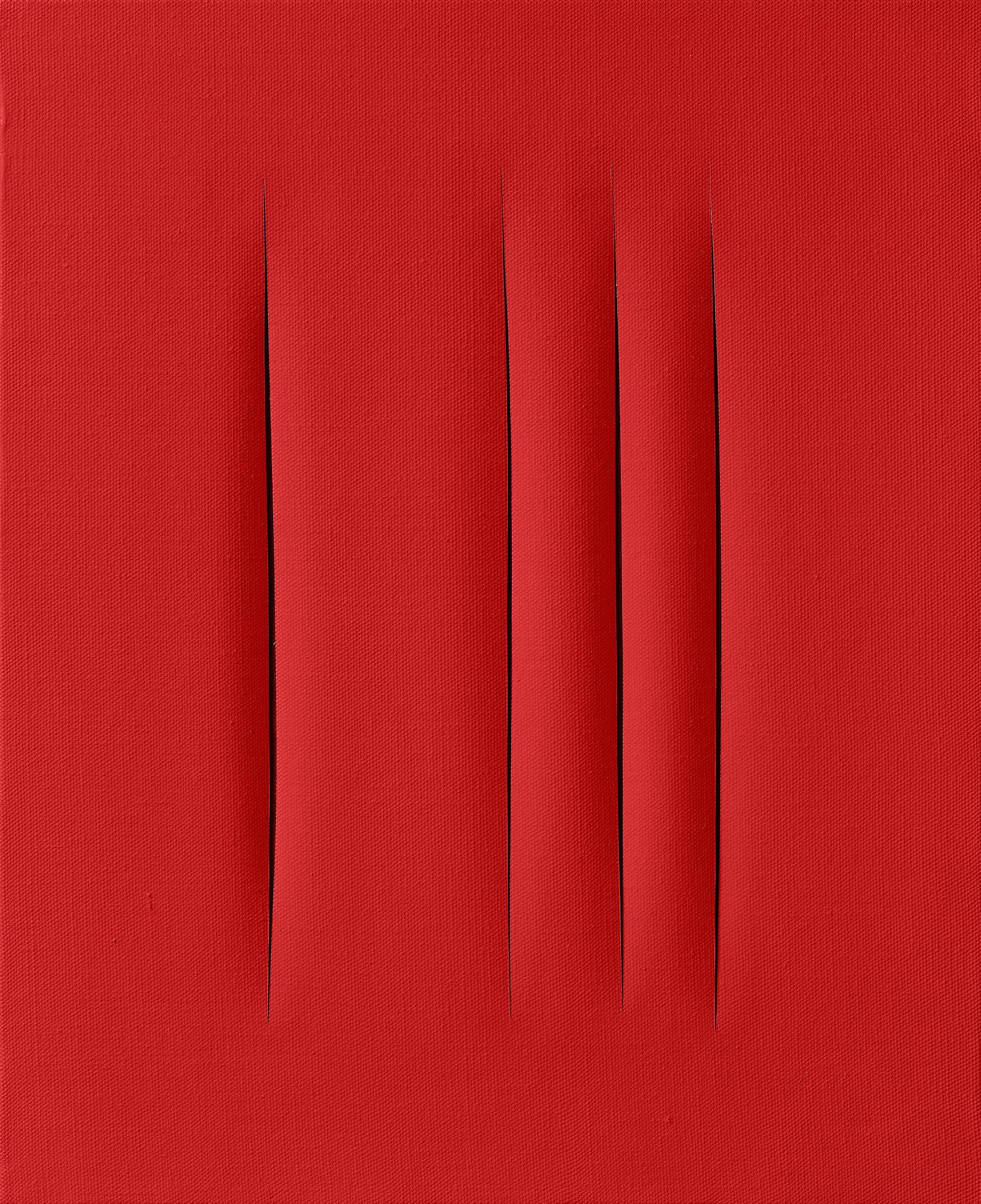 Lucio Fontana, "Concetto Spaziale, Attese".