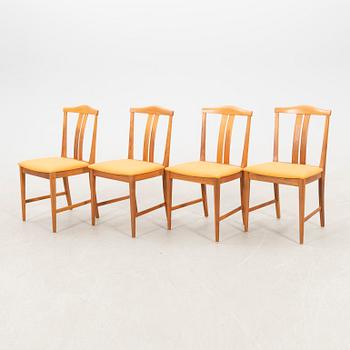 Bertil Fridhagen & Karl Erik Ekselius, table "Sörgården" and chairs 4 pcs, 1950s/1960s.