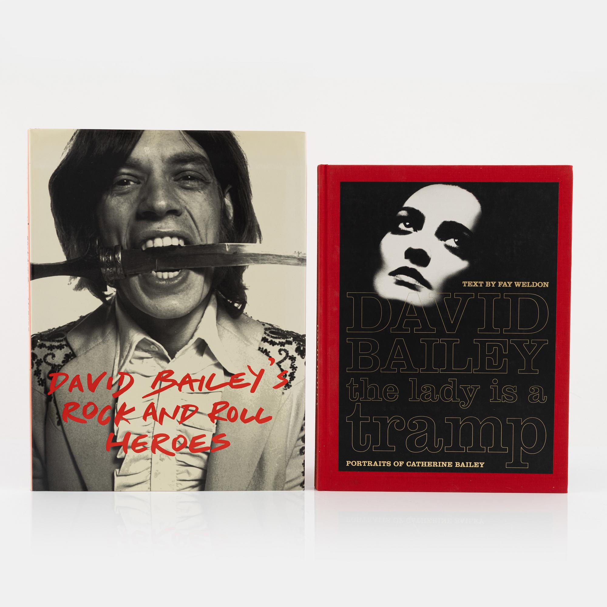 David Bailey, fotoböcker, 4 st.