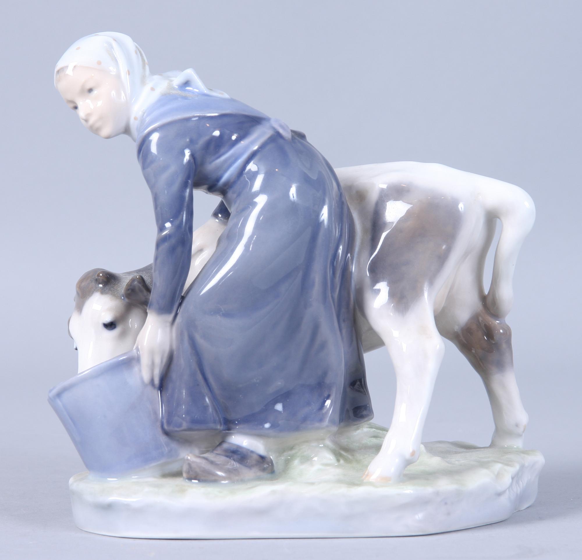 FIGURIN, porslin, Kongl Dansk.