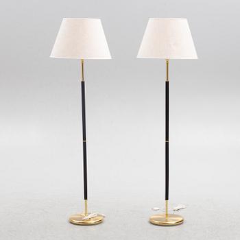 Golvlampor, ett par, "Tullgarn G760", Armaturhantverk, samtida tillverkning.