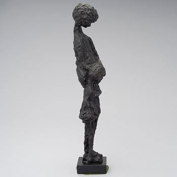 A bronze sculpture signed Alice Winant.